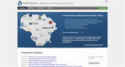 Desktop Screenshot of gaukfinansavima.lt